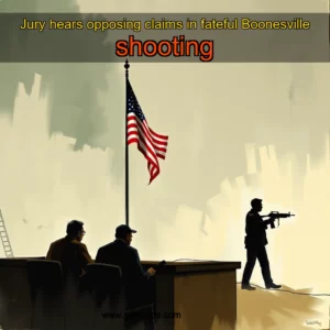 Read more about the article Jury hears opposing claims in fateful Boonesville shooting