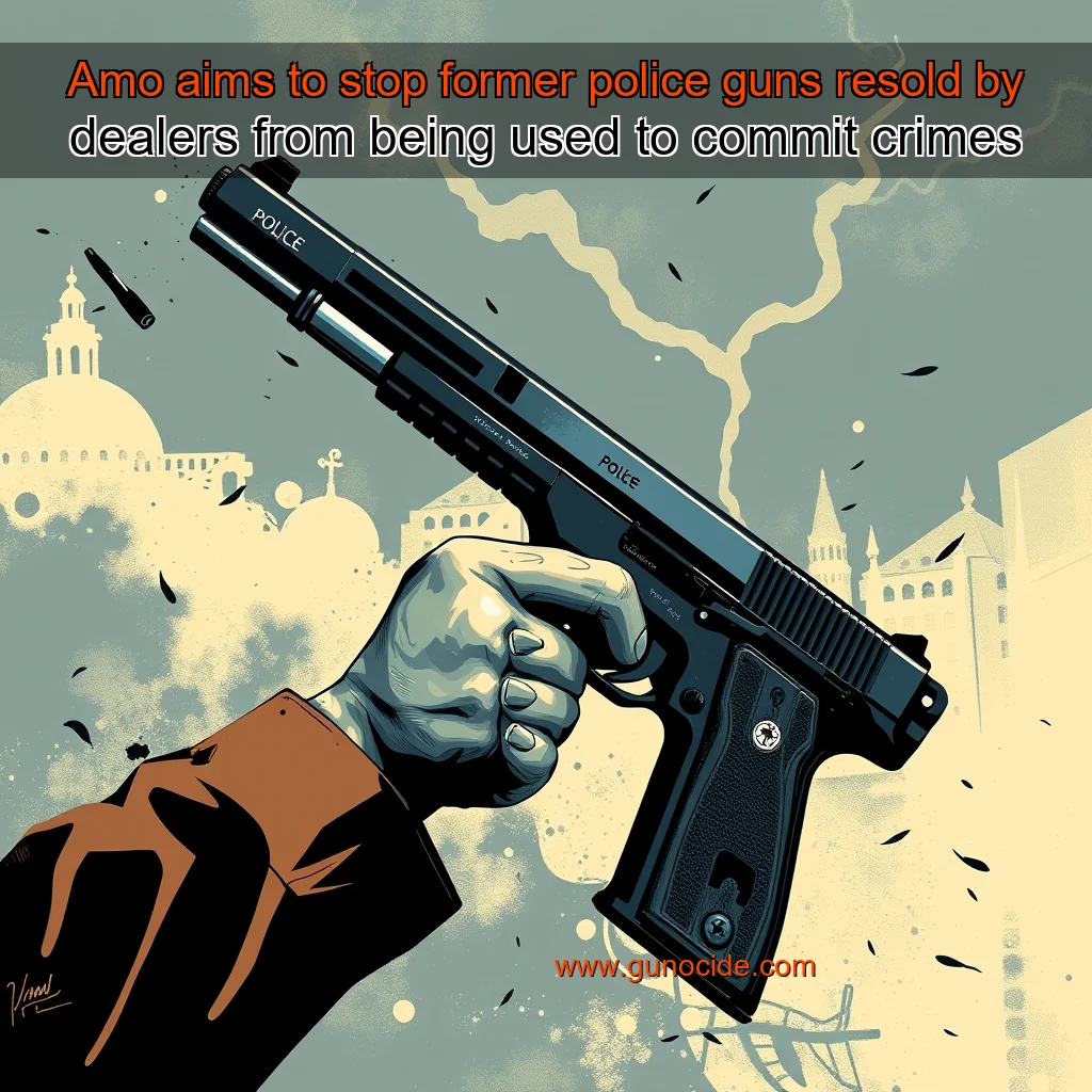 You are currently viewing Amo aims to stop former police guns resold by dealers from being used to commit crimes
