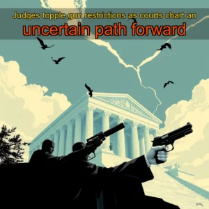 Read more about the article Judges topple gun restrictions as courts chart an uncertain path forward