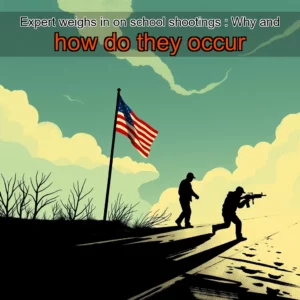 Read more about the article Expert weighs in on school shootings : Why and how do they occur