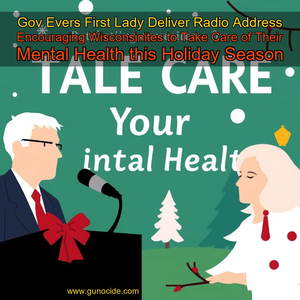 You are currently viewing Gov  Evers  First Lady Deliver Radio Address Encouraging Wisconsinites to Take Care of Their Mental Health this Holiday Season