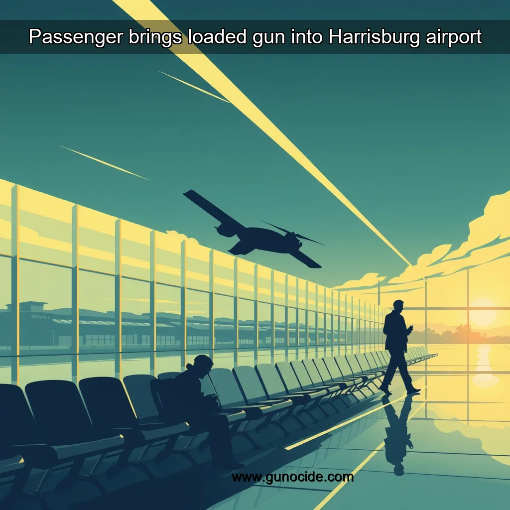 You are currently viewing Passenger brings loaded gun into Harrisburg airport