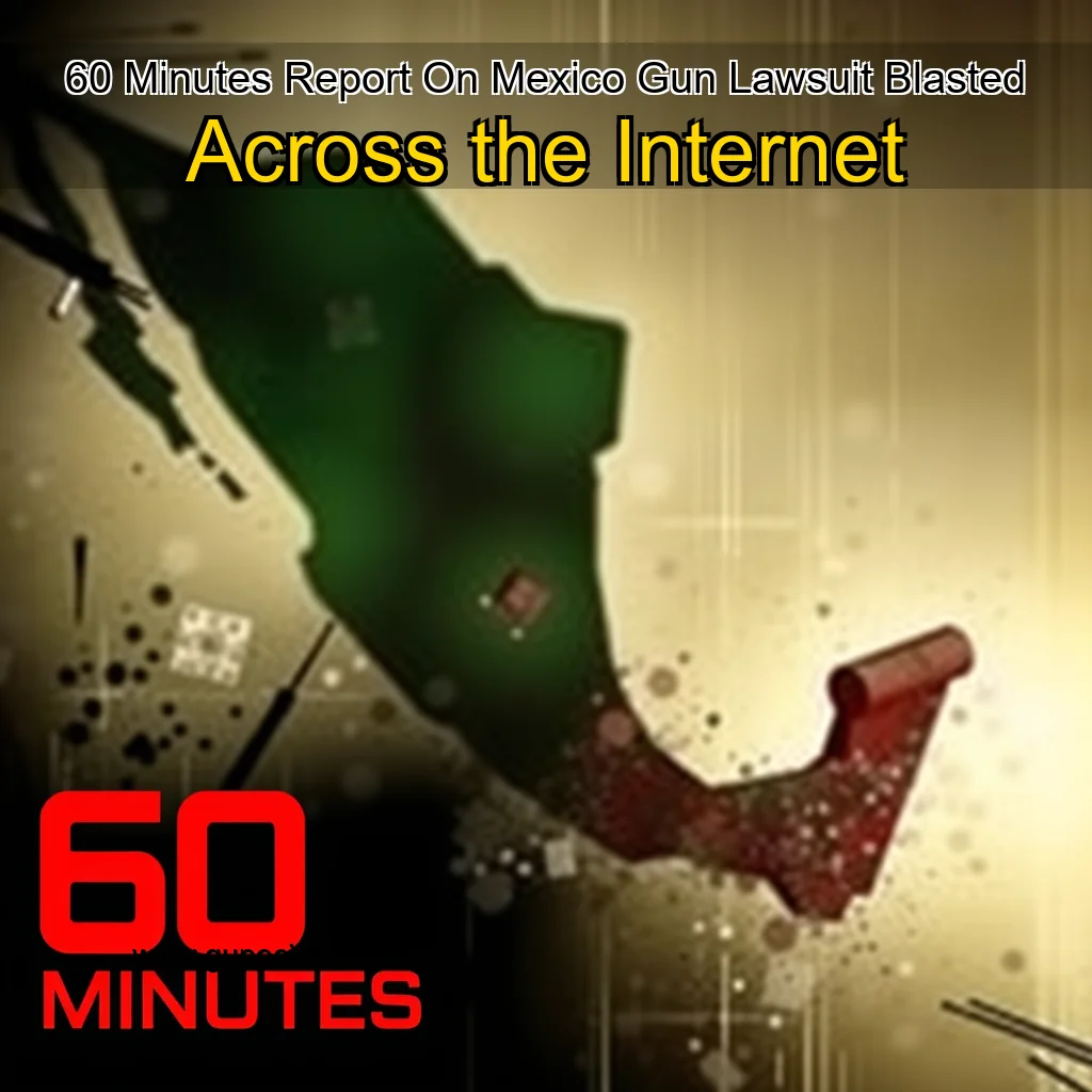 You are currently viewing 60 Minutes Report On Mexico Gun Lawsuit Blasted Across the Internet