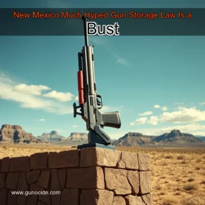 Read more about the article New Mexico Much  Hyped Gun Storage Law Is a Bust