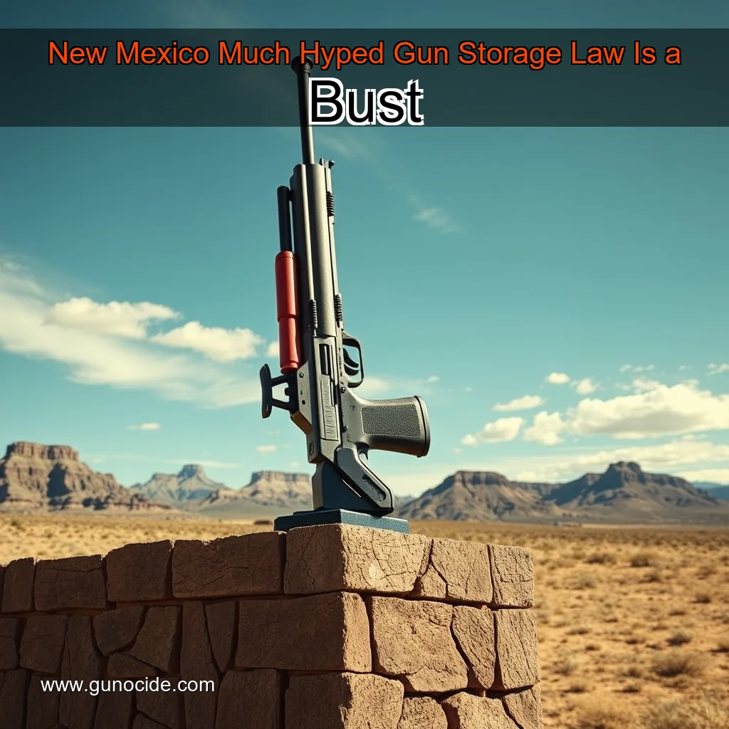 You are currently viewing New Mexico Much  Hyped Gun Storage Law Is a Bust