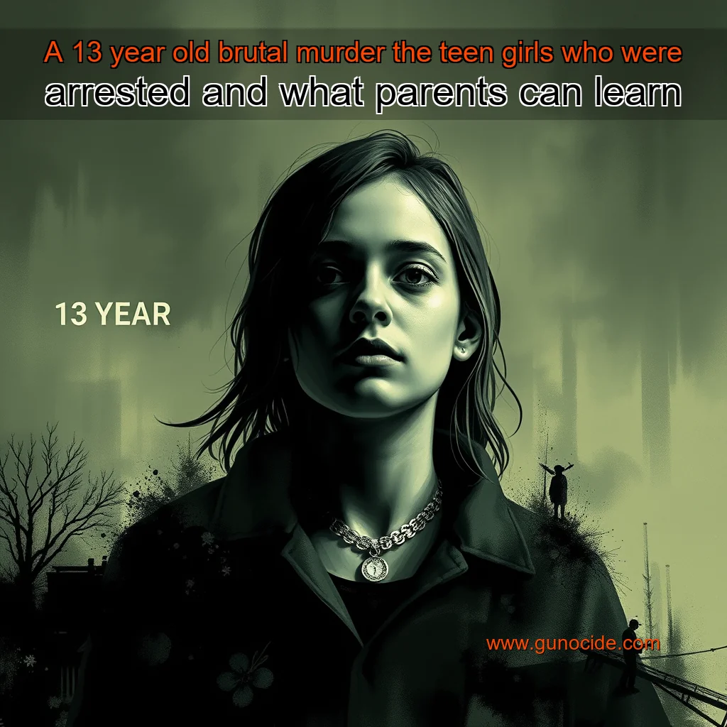 You are currently viewing A 13  year  old brutal murder  the teen girls who were arrested and what parents can learn