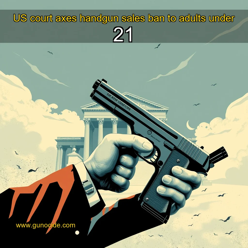 You are currently viewing US court axes handgun sales ban to adults under 21
