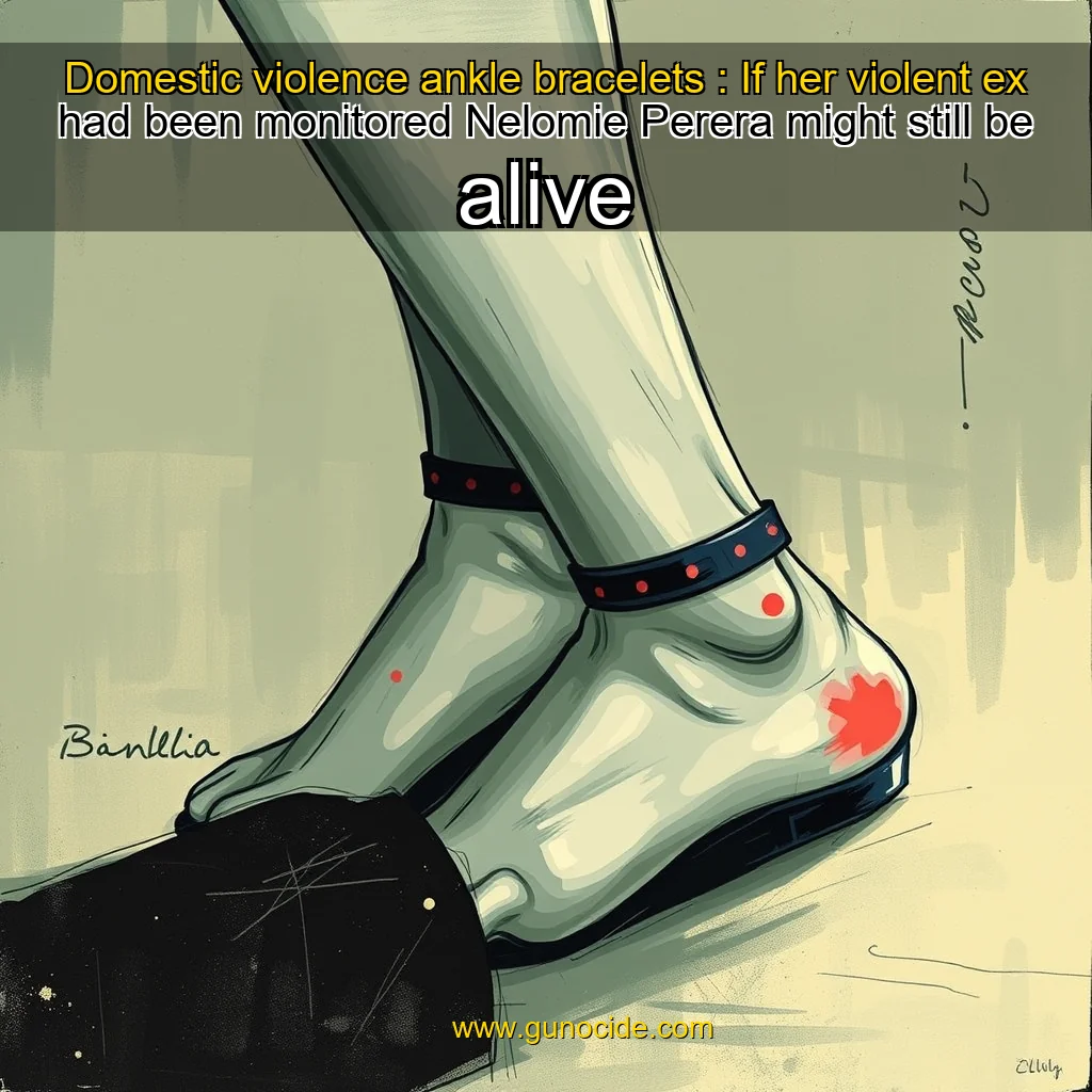 You are currently viewing Domestic violence ankle bracelets : If her violent ex had been monitored  Nelomie Perera might still be alive