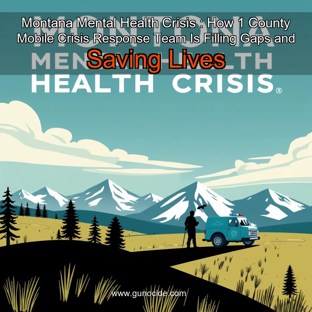 You are currently viewing Montana Mental Health Crisis : How 1 County Mobile Crisis Response Team Is Filling Gaps and Saving Lives