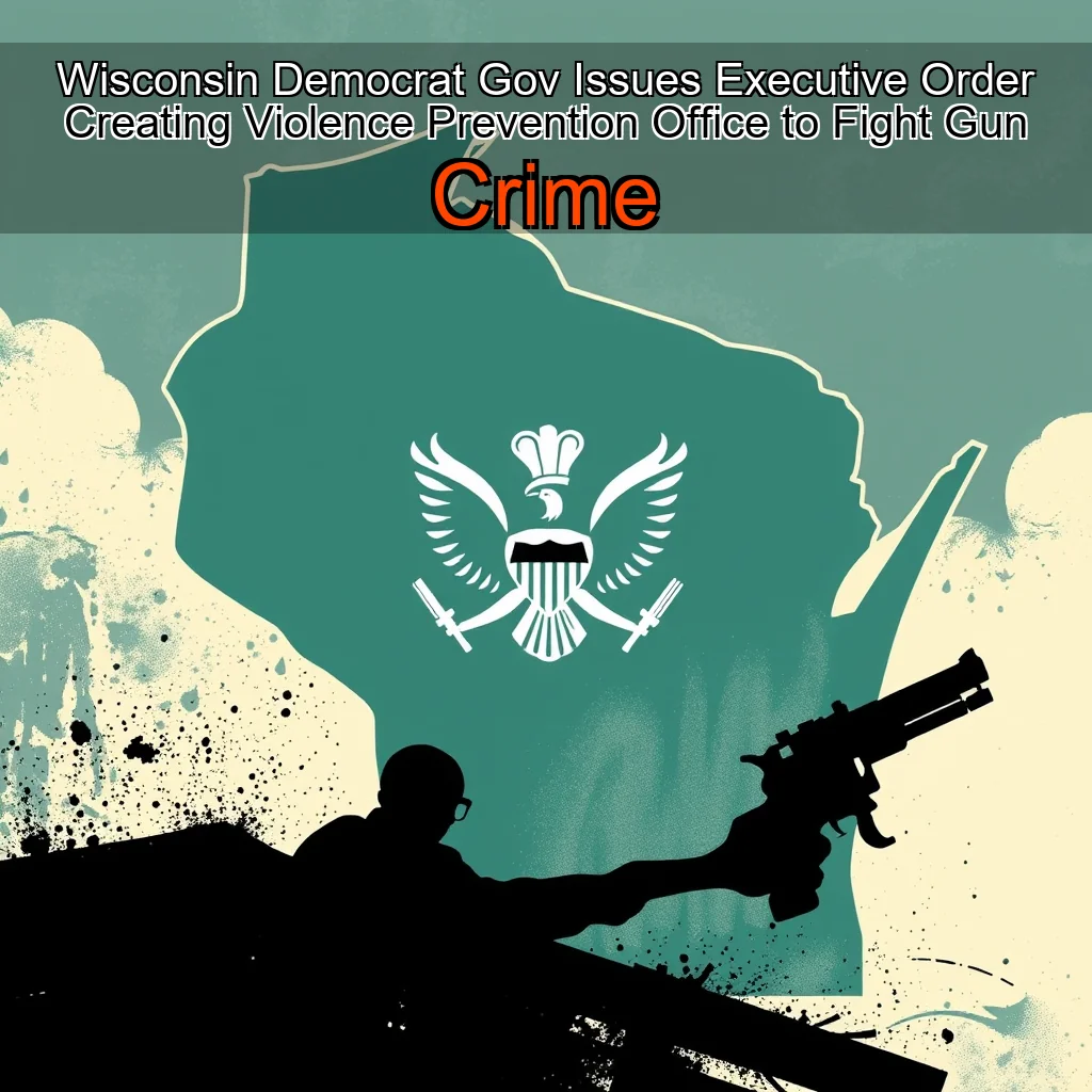 You are currently viewing Wisconsin Democrat Gov  Issues Executive Order Creating Violence Prevention Office to Fight Gun Crime