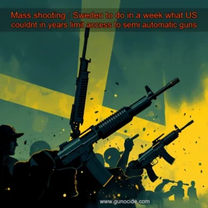 Read more about the article Mass shooting : Sweden to do in a week what US couldnt in years  limit access to semi  automatic guns