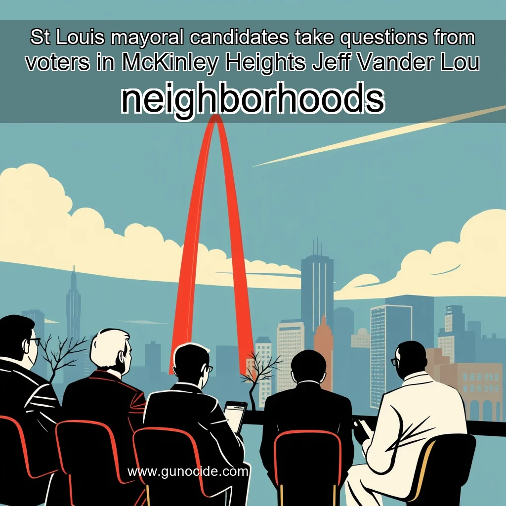 You are currently viewing St  Louis mayoral candidates take questions from voters in McKinley Heights  Jeff  Vander  Lou neighborhoods