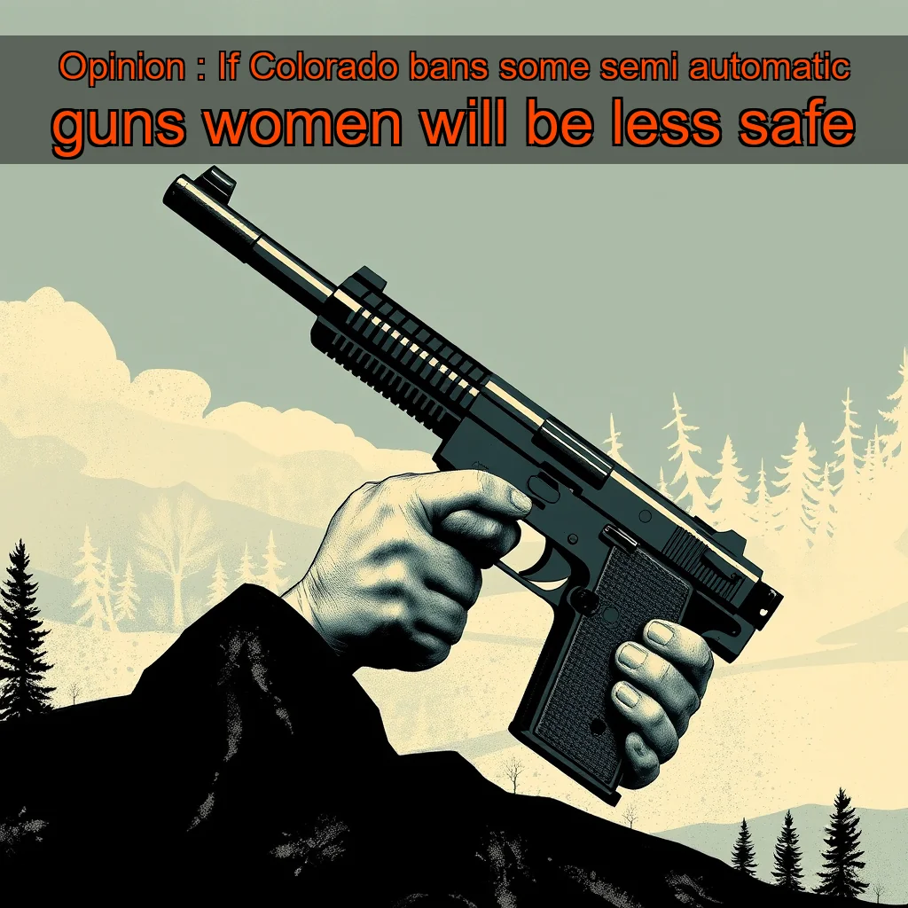 Read more about the article Opinion : If Colorado bans some semi  automatic guns  women will be less safe