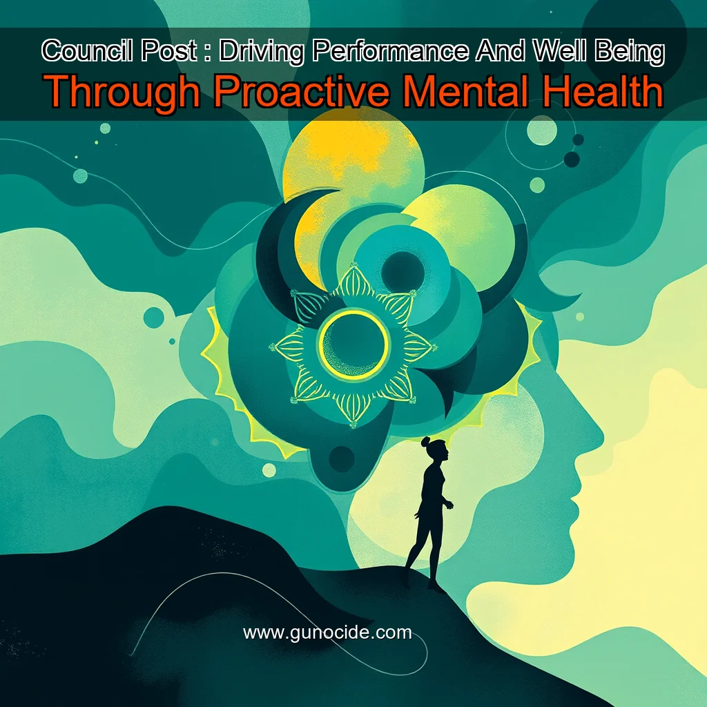 Read more about the article Council Post : Driving Performance And Well  Being Through Proactive Mental Health