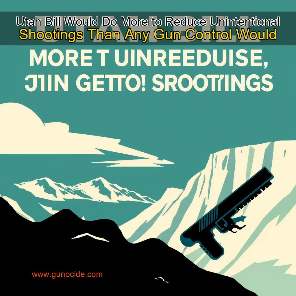 Read more about the article Utah Bill Would Do More to Reduce Unintentional Shootings Than Any Gun Control Would