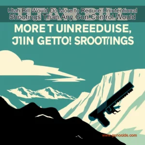 Read more about the article Utah Bill Would Do More to Reduce Unintentional Shootings Than Any Gun Control Would