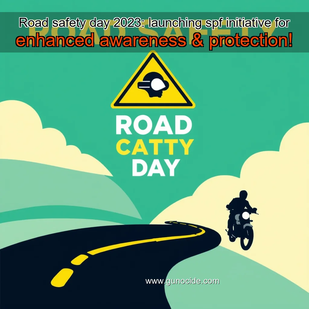 Read more about the article Road safety day 2023: launching spf initiative for enhanced awareness & protection!