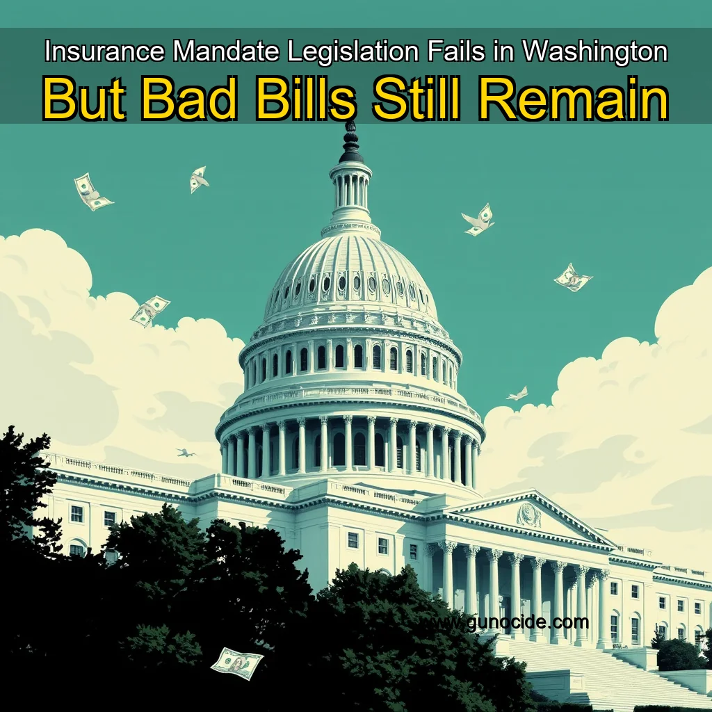 Read more about the article Insurance Mandate Legislation Fails in Washington  But Bad Bills Still Remain