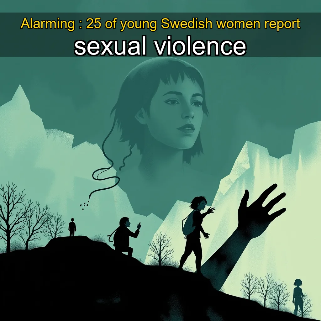 You are currently viewing Alarming : 25  of young Swedish women report sexual violence
