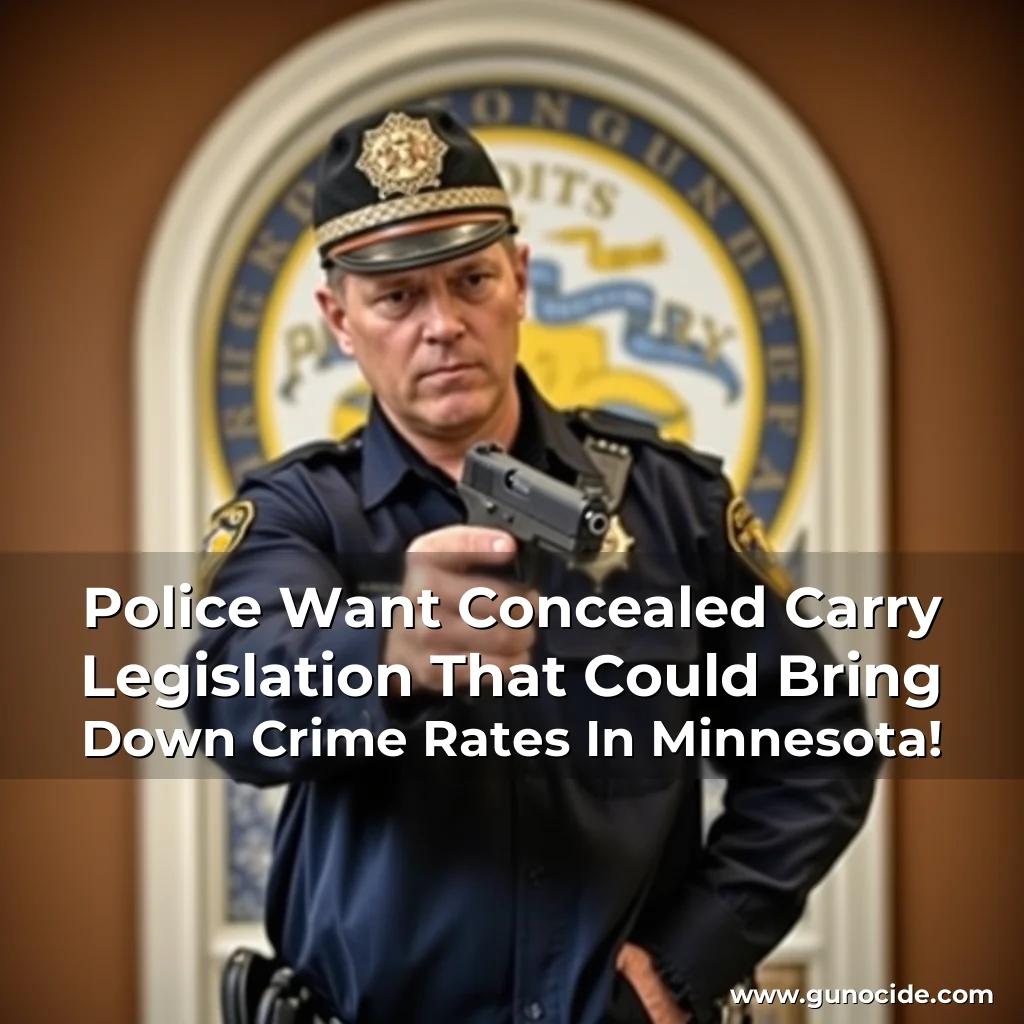 Read more about the article Police Want Concealed Carry Legislation That Could Bring Down Crime Rates In Minnesota!