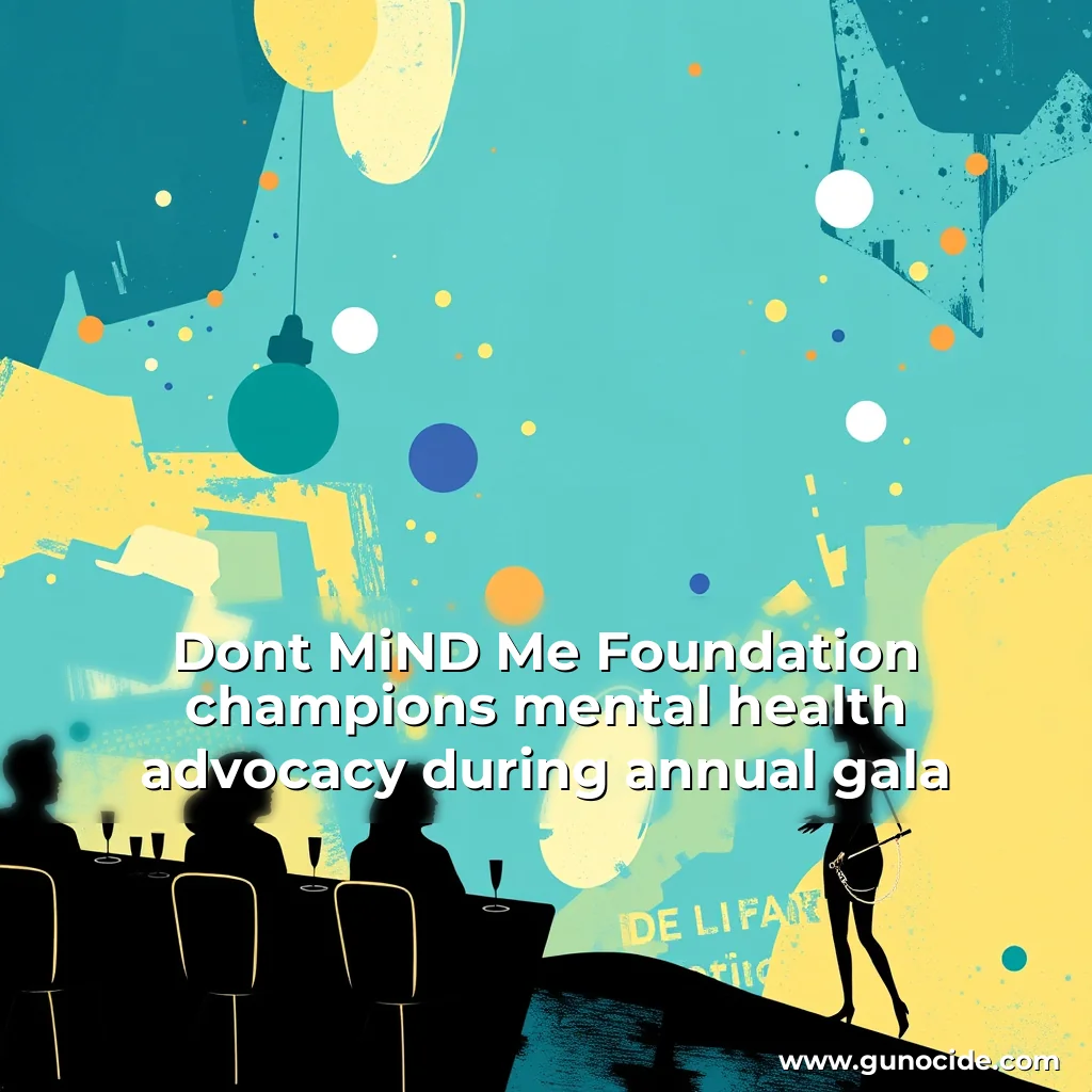 Read more about the article Dont MiND Me Foundation champions mental health advocacy during annual gala