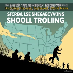 Read more about the article US On Alert After Social Media Rumors Of School Shootings  Security Tightened : World News