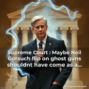 Read more about the article Supreme Court : Maybe Neil Gorsuch flip on ghost guns shouldnt have come as a surprise