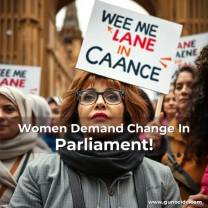 Read more about the article Women Demand Change In Parliament!