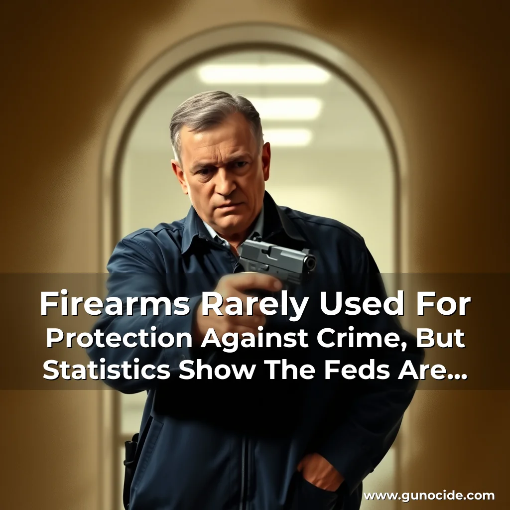 Read more about the article Firearms Rarely Used For Protection Against Crime, But Statistics Show The Feds Are Rightfully Concerned!