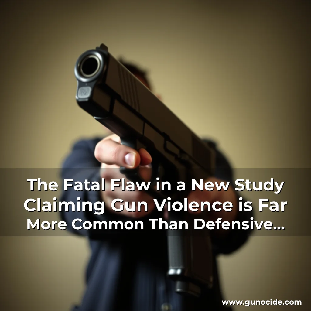 Read more about the article The Fatal Flaw in a New Study Claiming Gun Violence is Far More Common Than Defensive Gun Use