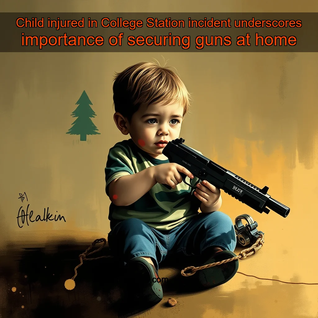 Read more about the article Child injured in College Station incident underscores importance of securing guns at home