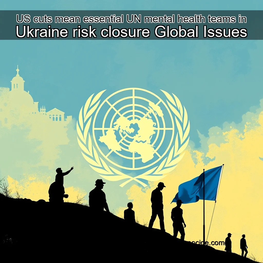 Read more about the article US cuts mean essential UN mental health teams in Ukraine risk closure Global Issues