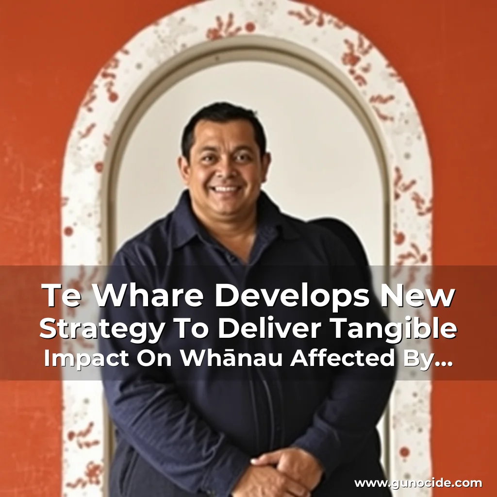 Read more about the article Te Whare Develops New Strategy To Deliver Tangible Impact On Whānau Affected By Family And Sexual Violence In Aotearoa New Zealand!