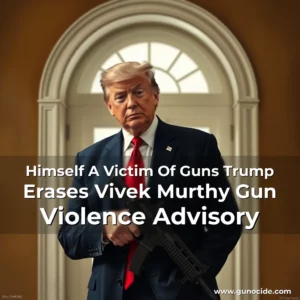 Read more about the article Himself A Victim Of Guns  Trump Erases Vivek Murthy Gun Violence Advisory