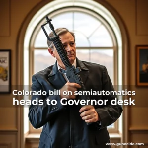 Read more about the article Colorado bill on semiautomatics heads to Governor desk