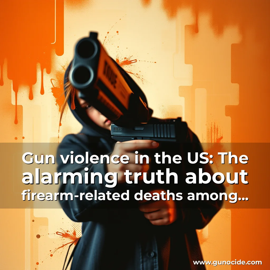 Read more about the article Gun violence in the US: The alarming truth about firearm-related deaths among young adults