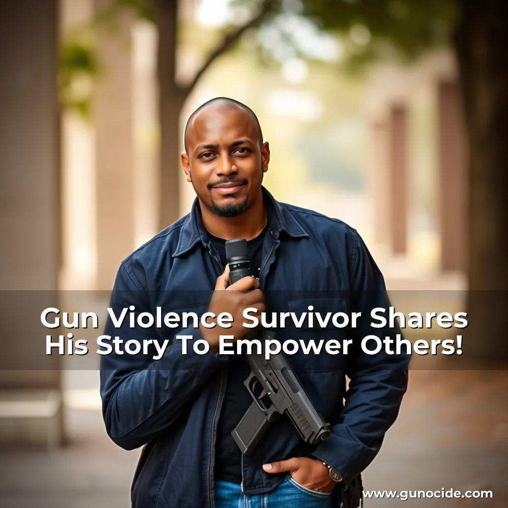 Read more about the article Gun Violence Survivor Shares His Story To Empower Others!
