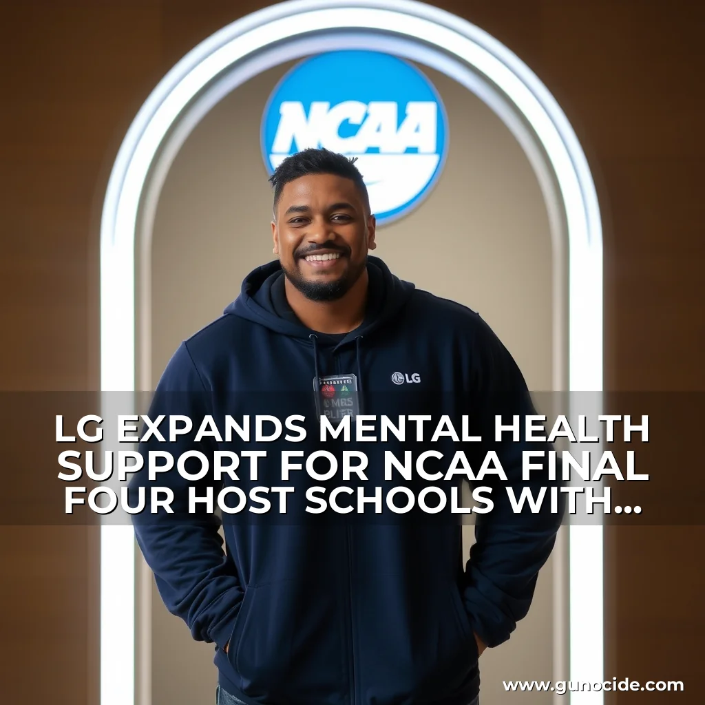 Read more about the article LG EXPANDS MENTAL HEALTH SUPPORT FOR NCAA FINAL FOUR HOST SCHOOLS WITH NAMI PARTNERSHIP