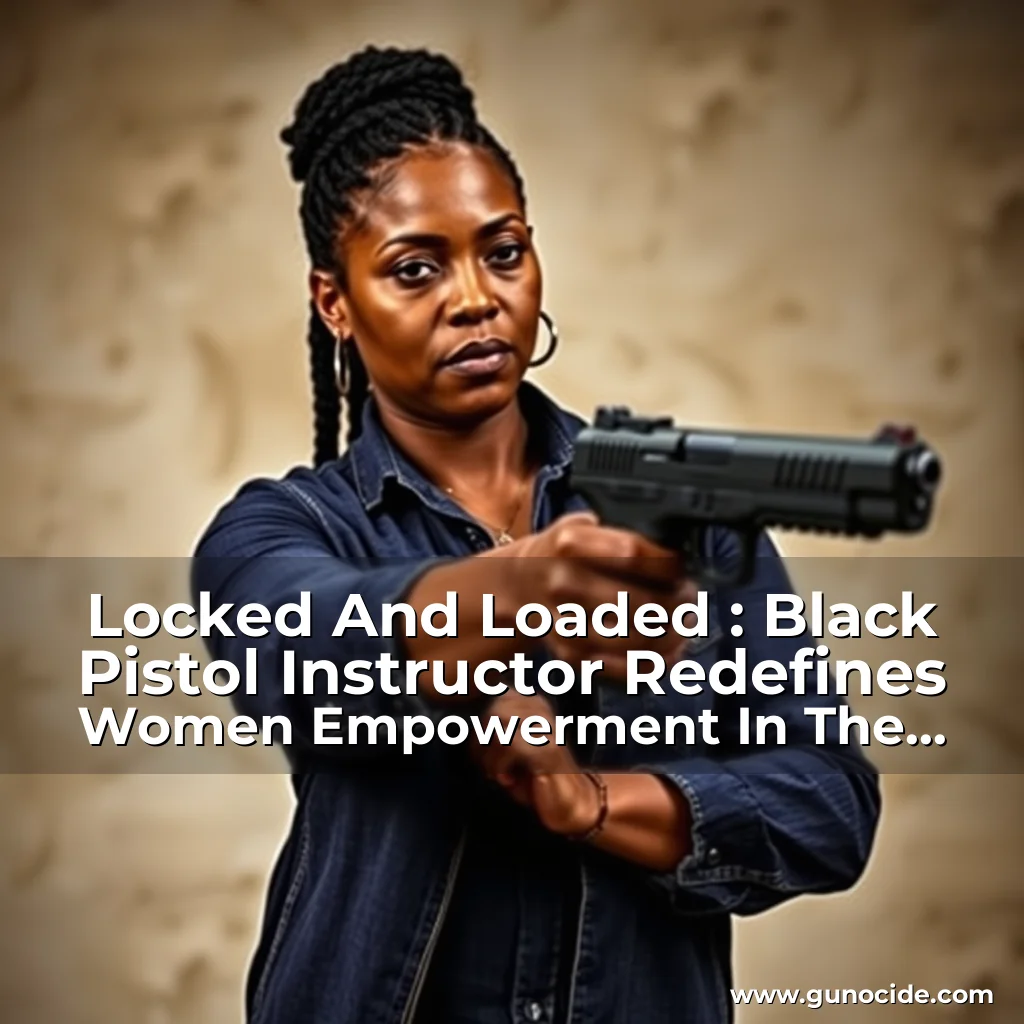 Read more about the article Locked And Loaded : Black Pistol Instructor Redefines Women Empowerment In The Gun Culture!