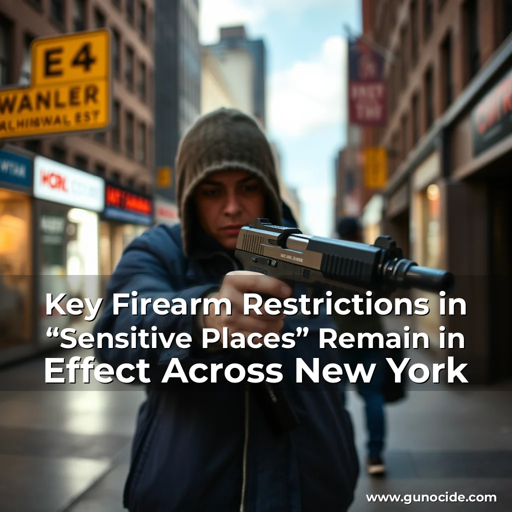 Read more about the article Key Firearm Restrictions in “Sensitive Places” Remain in Effect Across New York