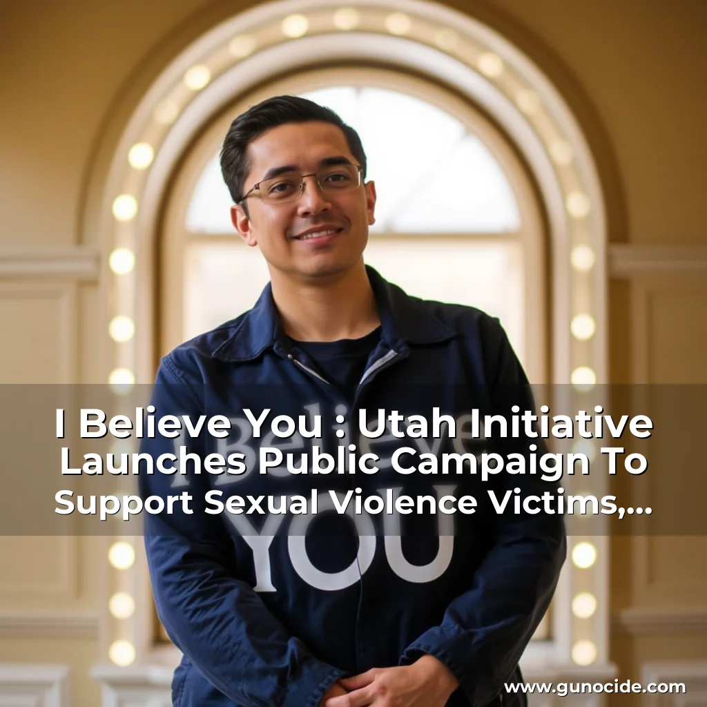 Read more about the article I Believe You : Utah Initiative Launches Public Campaign To Support Sexual Violence Victims, But The Group Faces Criticism For Its Approach.
