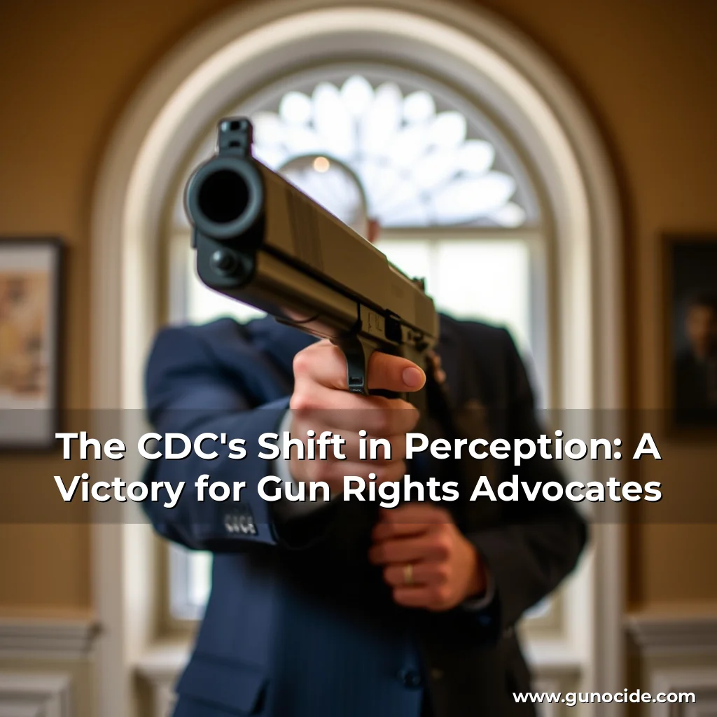 Read more about the article The CDC’s Shift in Perception: A Victory for Gun Rights Advocates