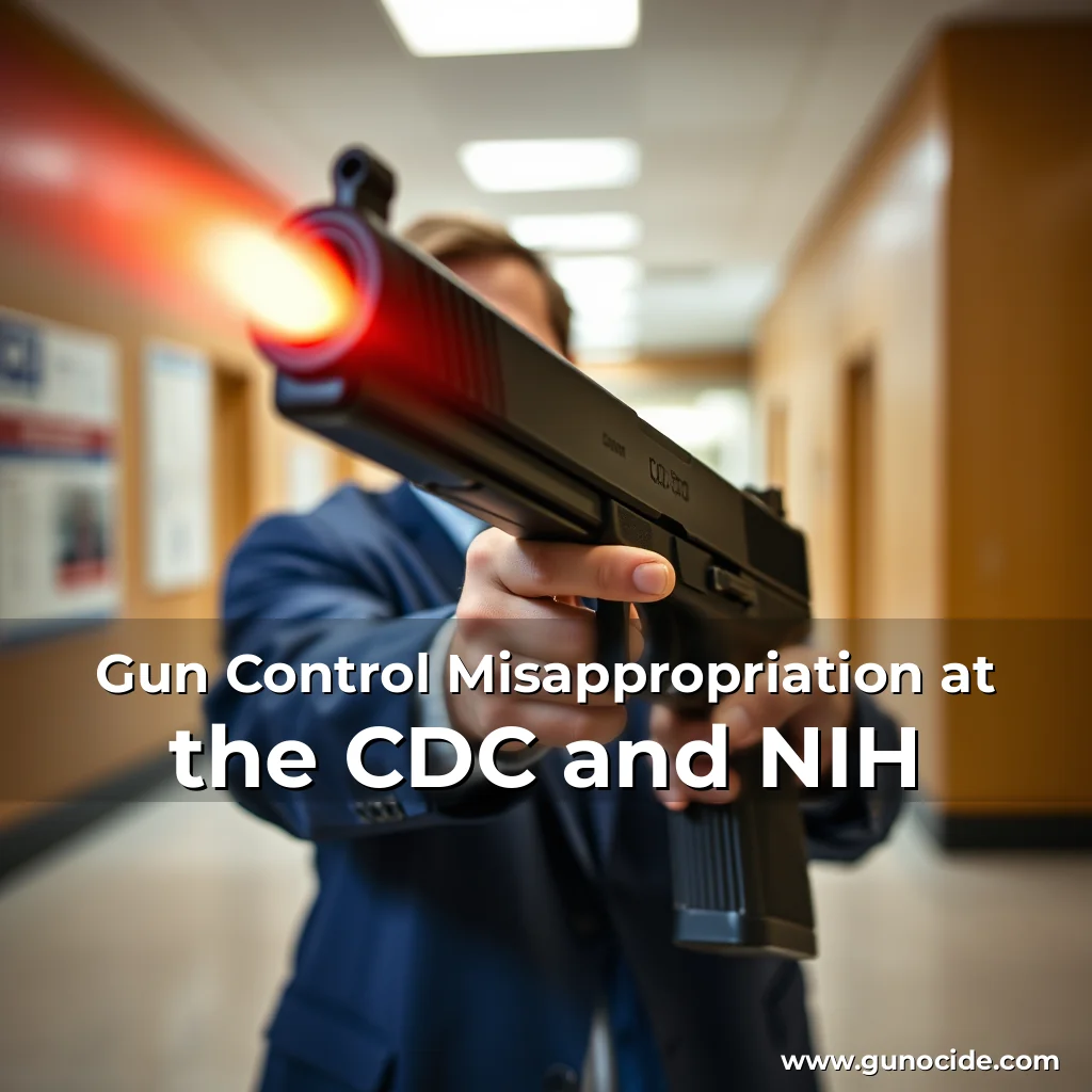 Read more about the article Gun Control Misappropriation at the CDC and NIH