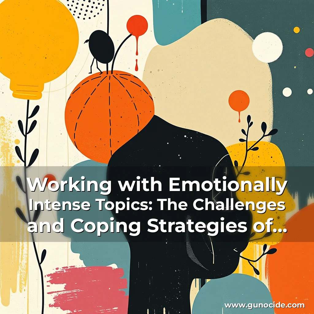 Read more about the article Working with Emotionally Intense Topics: The Challenges and Coping Strategies of Research Assistants