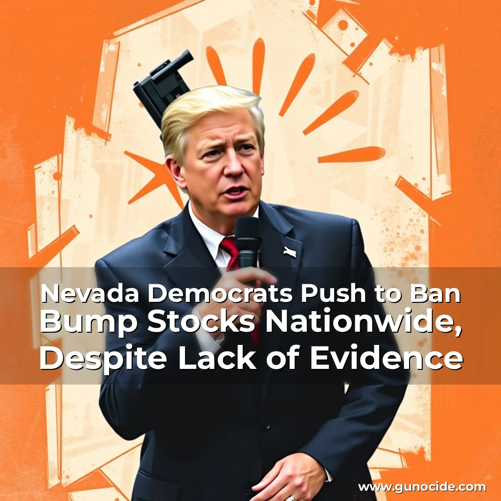 Read more about the article Nevada Democrats Push to Ban Bump Stocks Nationwide, Despite Lack of Evidence