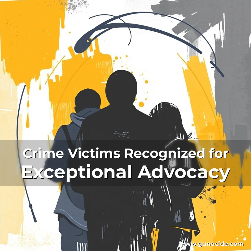 Read more about the article Crime Victims Recognized for Exceptional Advocacy