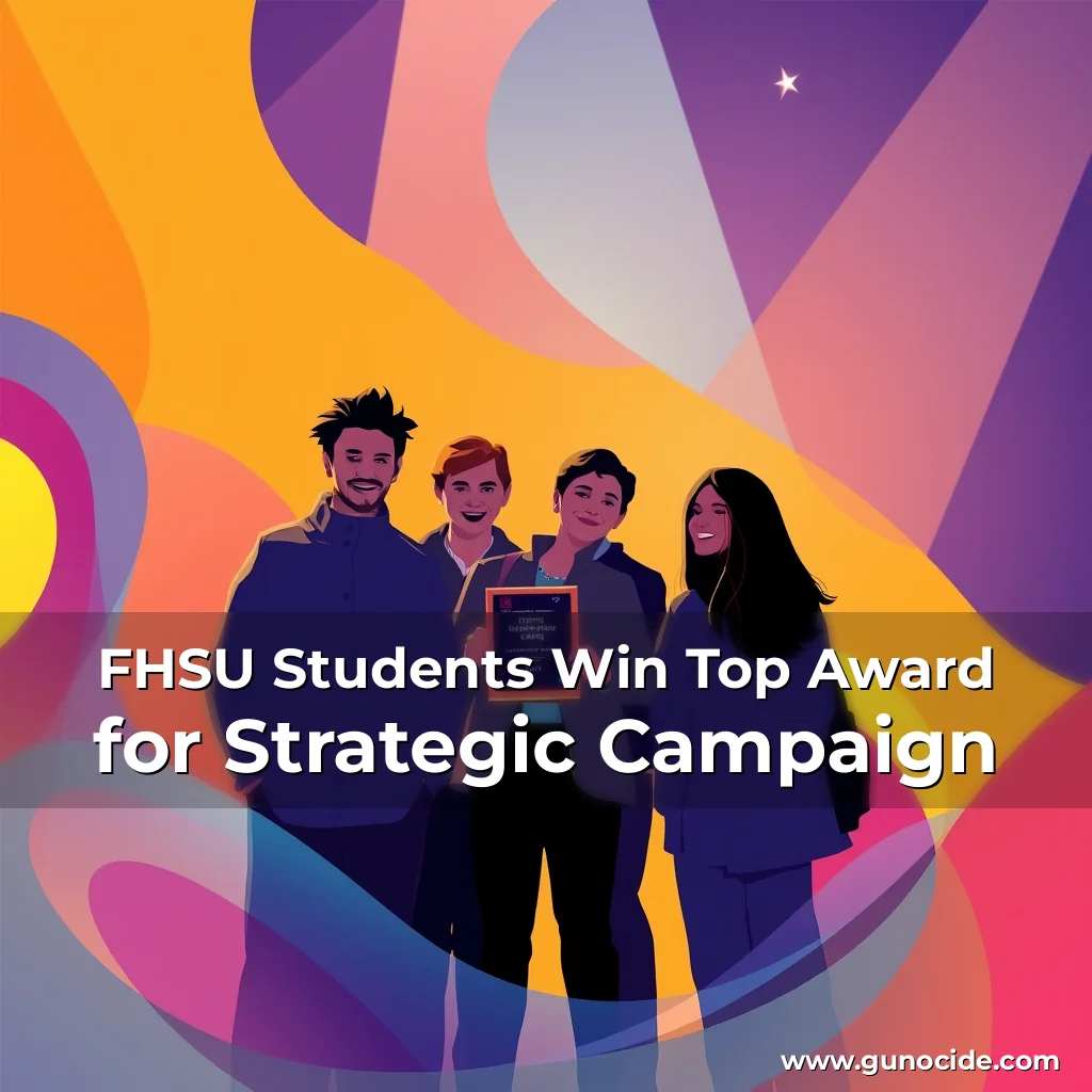 Read more about the article FHSU Students Win Top Award for Strategic Campaign