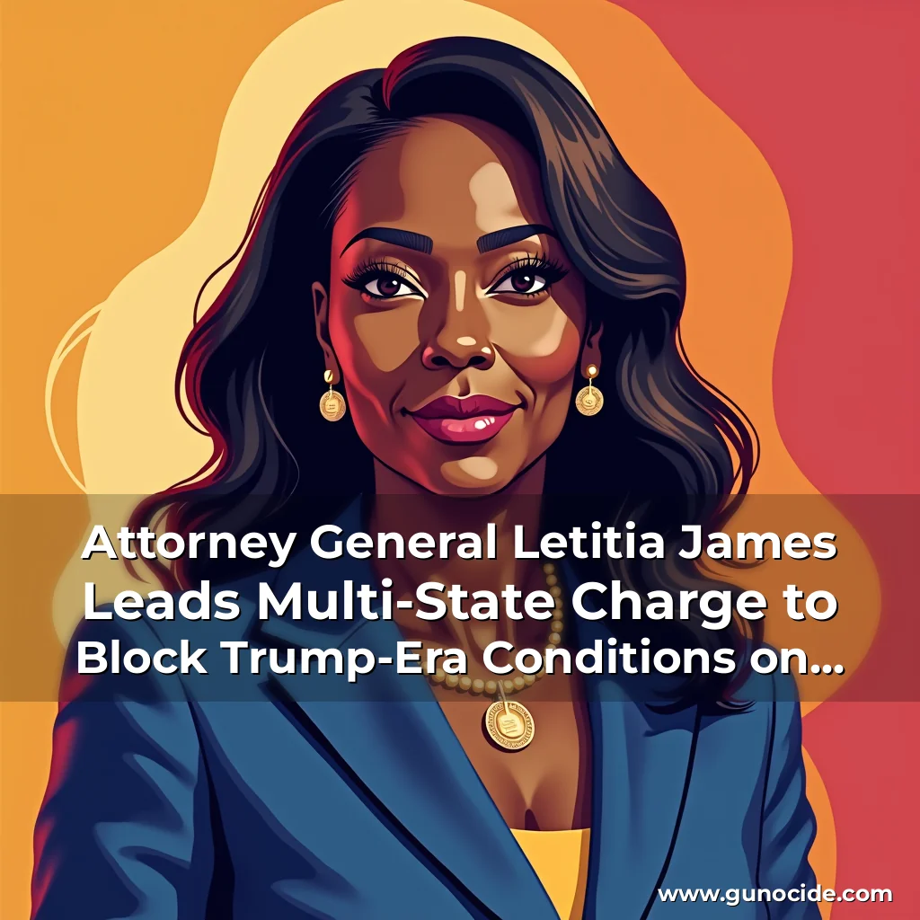 Read more about the article Attorney General Letitia James Leads Multi-State Charge to Block Trump-Era Conditions on VAWA Funding