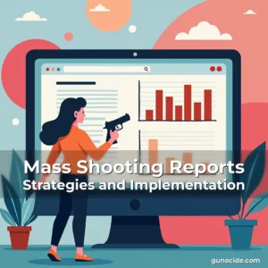 Artistic representation for Mass Shooting Reports Strategies and Implementation