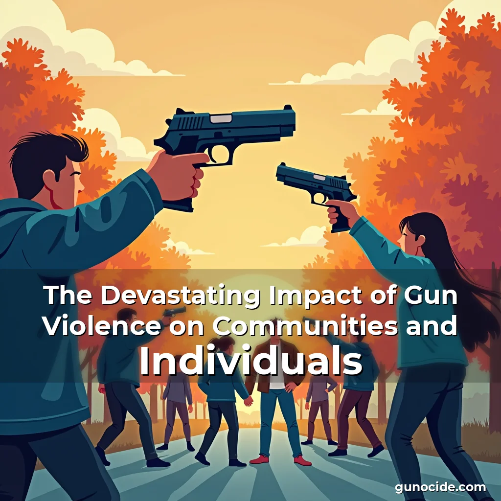 Read more about the article The Devastating Impact of Gun Violence on Communities and Individuals